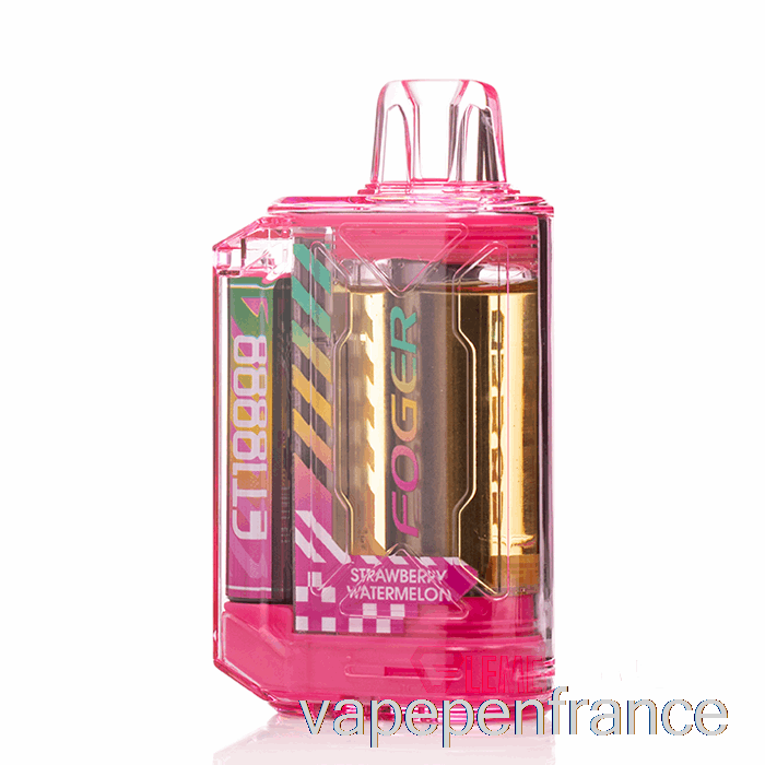 Stylo Vape Jetable à La Fraise Et à La Pastèque Foger CT10000